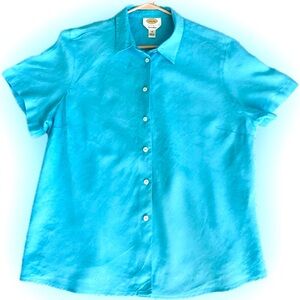 Talbots Fresh Linen Top